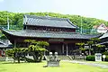 Sala de meditación en el templo Kōfuku-ji, Nagasaki