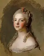 Pintura por Jean Marc Nattier en 1750.
