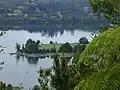 Paisaje típico de Chiloé.