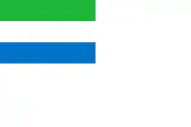 Bandera de Sierra Leona