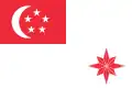 Bandera naval de Singapur