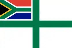 Bandera naval de Sudáfrica