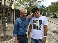 Nelson Rodríguez Zurbarán y Marcelino Pérez Hernández en Coral Gables