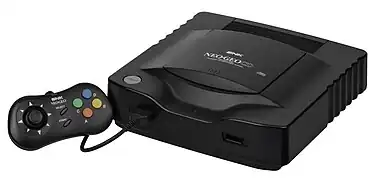 Neo Geo CD creada por SNK. Lanzada en 1994.