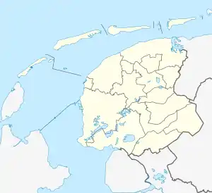 Heerenveen ubicada en Frisia