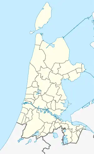 Ámsterdam ubicada en Holanda Septentrional