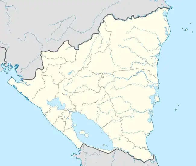Nandasmo ubicada en Nicaragua