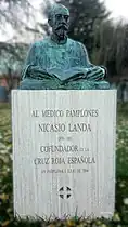 Monumento en honor a Nicasio Landa, 1999