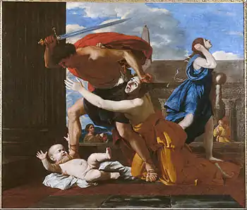 La masacre de los inocentes, 1628-1629, Museo Condé, Chantilly