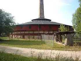 Horno circular en Nivaagaard en Dinamarca