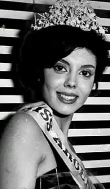 Miss Mundo 1960Norma Cappagli Argentina.