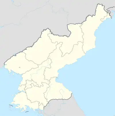 Pyongsong ubicada en Corea del Norte