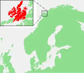 Localización de las islas (en rojo)