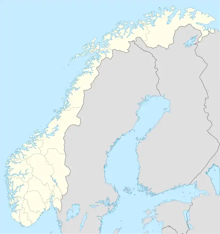 Skibotn ubicada en Noruega