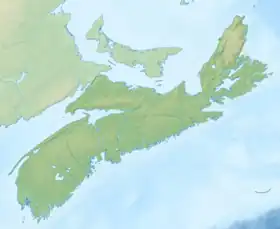 Estrecho de Northumberland ubicada en Nueva Escocia