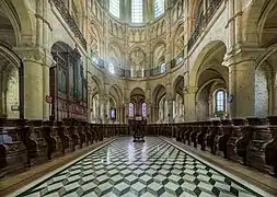 Coro de la catedral Notre-Dame de Noyon
