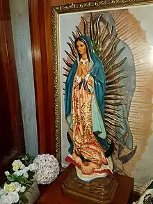 Nuestra Señora de Guadalupe perteneciente a la diáspora mexicana