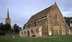 Castillo e iglesia de Oakham, capital del condado de Rutland