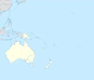 Waitangi ubicada en Oceanía