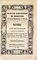 Conversión de las pesas y medidas de Navarra al sistema métrico decimal. Obra impresa en 1852, último año de actividad de la imprenta de Ochoa