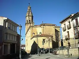 Vista de la Iglesia de Santa María de la Asunción.