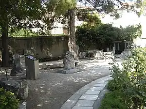 Patio del antiguo museo.