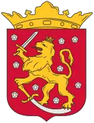 Escudo de armas de Finlandia (1742-1743)