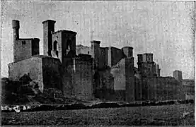 Palacio Real de Olite en 1896