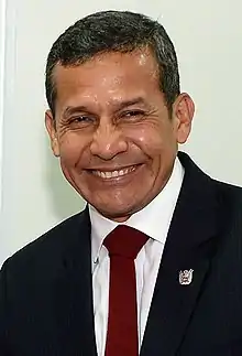 Ollanta Humala(2011-2016)27 de junio de 1962 (61 años)