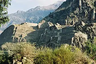 Terrazas en Ollantaytambo