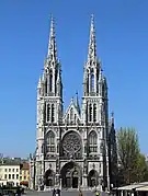 iglesia de los Santos Pedro y Pablo en Ostende (1899-1909, de Louis Delasenseri)
