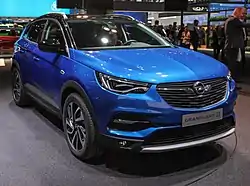 Opel Grandland X en el Salón del Automóvil de Frankfurt de 2017