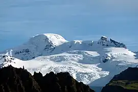 Öræfajökull con su pico el Hvannadalshnjúkur, desde Skaftafell