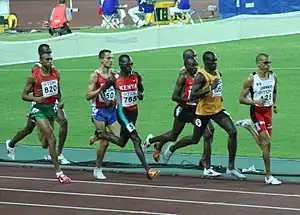 800 metros en Mundial de Osaka 2007.