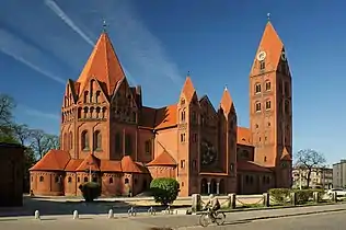 Concatedral  de Ostrowie Wlkp (1904-1906)