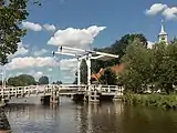 Ouderkerk ad Amstel, el puente oscilante: el Kerkbrug
