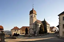 Iglesia de Saint Maurice en Ouhans.