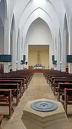 Interior del templo