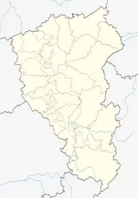 Kémerovo ubicada en Óblast de Kémerovo