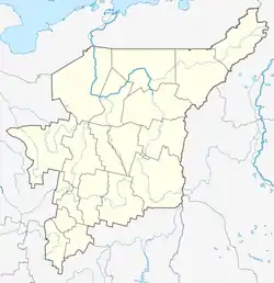 Ujtá ubicada en República de Komi
