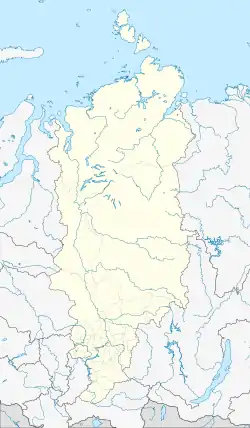 Nordvik ubicada en Krai de Krasnoyarsk