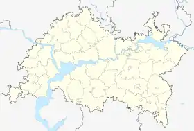 Laíshevo ubicada en República de Tartaristán