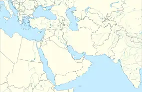 Eilat ubicada en Medio Oriente