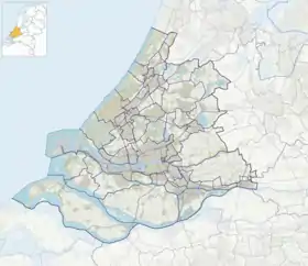 Haringvliet ubicada en Holanda Meridional