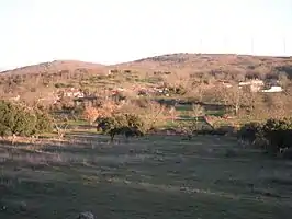 Vista de Navagallega desde el Cerro de Santa Cruz