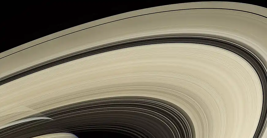 Saturno y sus anillos vistos por Cassini a una distancia de 720.000 km.