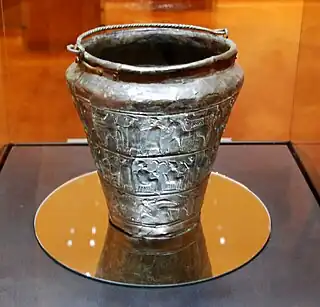 La sítula de Vače, Eslovenia, siglo V a.