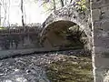 Puente de origen medieval sobre el río Isábena.