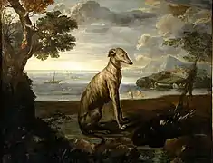 Galgo y la mansión de Porto Ercole (1658-1660), Palazzo Chigi, Ariccia