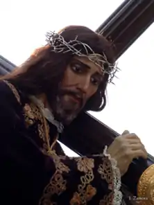 Ntro. Padre Jesús Nazareno, copia del anterior de la Escuela de Salzillo.